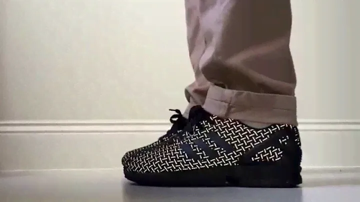 Adidas ZX Flux woven reflective On Foot video !!!!