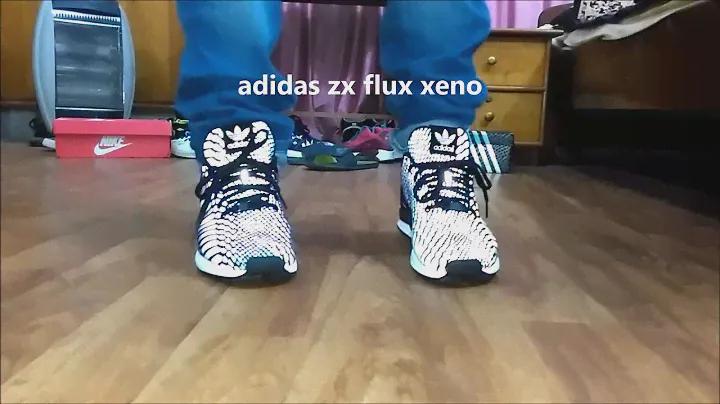 adidas zx flux xeno & nike air max1 ultra moire on feet comparison