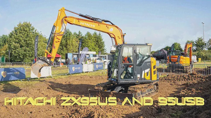 New Hitachi ZX95US and ZX95USB    #hitachi #excavator