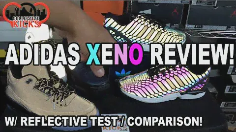 Amazing Technology!!! 'Xeno' adidas ZX Flux Review With Reflective Test