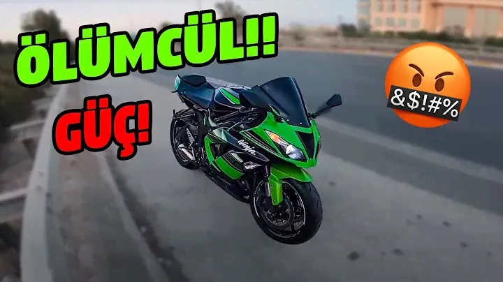 İLK DEFA KAWASAKI SÜRMEK! YEŞİL CANAVARLA +250 KM/s! | Ninja ZX-6R Motovlog