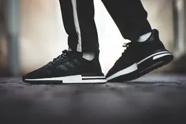 Кроссовки ADIDAS ZX 500 RM black/white