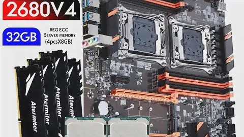 Atermiter x99 dual 2689v4 дополнение к предыдущему видео