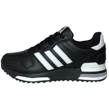 Кроссовки Adidas ZX 700 Leather черные кожаные