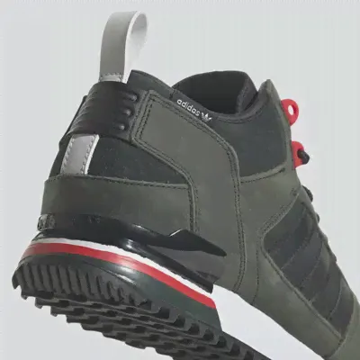 Зимние кроссовки ZX 700 adidas Originals GX6156,37.5 RU,Jungle Ink / Core Black / Cloud White (lpn17277847)-4