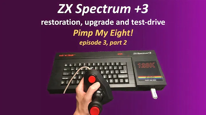 Восстановление ZX Spectrum +3, апгрейд накопителя и тест-драйв (Прокачай мою восьмерку, эпизод 2, часть 2)