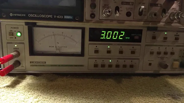 Nakamichi ZX-7 W&F measurement