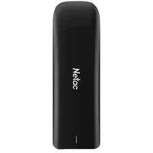 Накопитель SSD Netac USB-C 500GB NT01ZX-500G-32BK ZX 1.8" черный