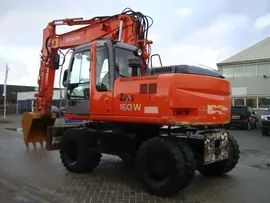 Аренда колесного экскаватора HITACHI ZX 160