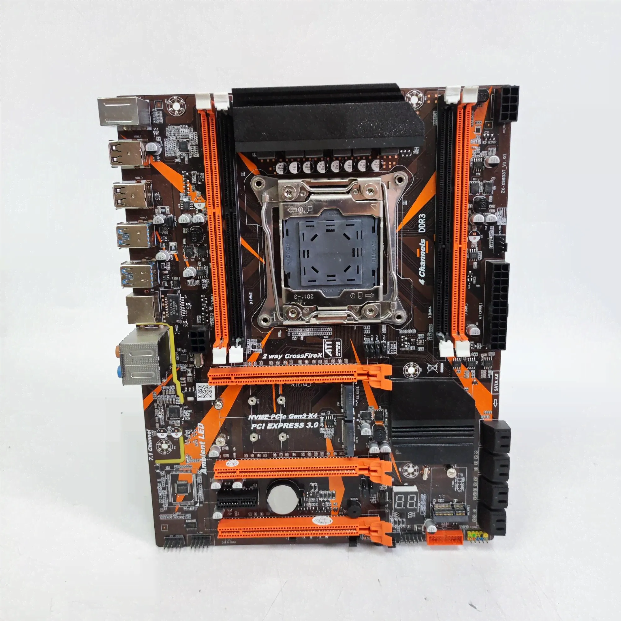 Мат.плата X99 ZX-X99D3T v1.01 (2011v3, X99) (нет задней планки) (TR) купить в Красноярске
