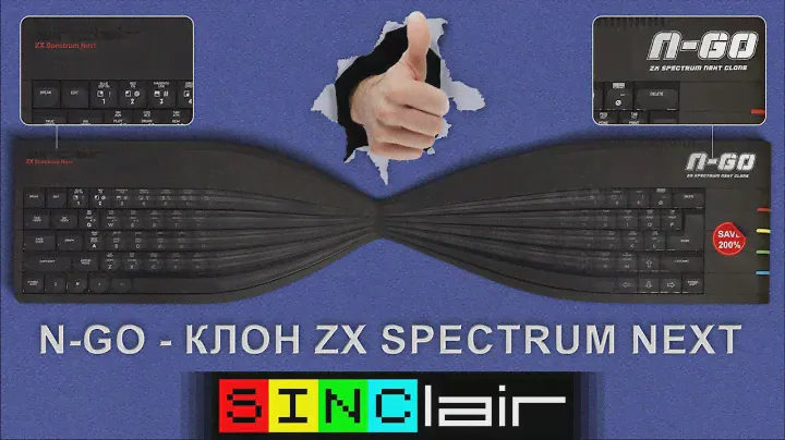 N-Go. Клон ZX Spectrum Next | Перезалив, May '21