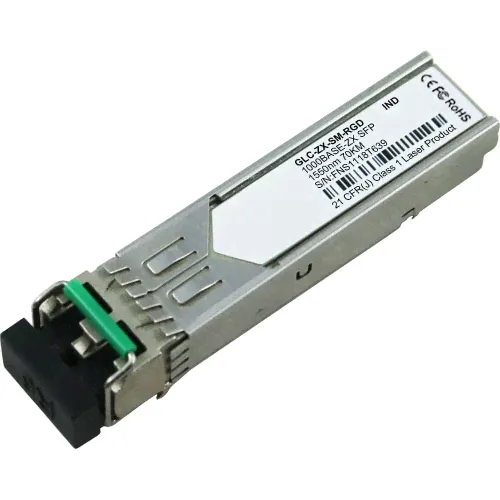 Трансивер Cisco 1000BASE-ZX SFP DOM (SMF, 1550nm, 70km, LC)[GLC-ZX-SM-RGD]-0