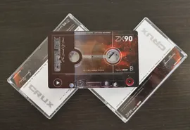🛍 Новая запечатанная высококачественная аудиокассета Crux ZX-90