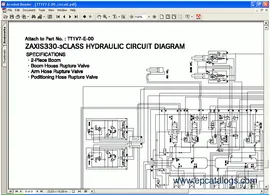 Hitachi Heavy Equipment EX, ZX, LX Series Parts Catalogs