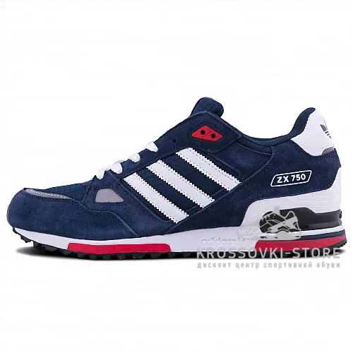 Мужские Adidas ZX 750 Blue/White-2