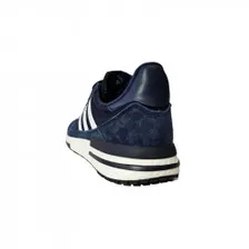 Кроссовки Adidas Boot ZX 500 Basketball замшевые синие