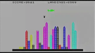 Bomber Sinclair ZX Spectrum Game Footage - Spectrum Computing Tape Magazine